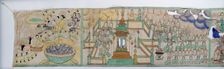 Narrative Scroll: Vessantara Jataka, 1st half 20th century. Creator: Unknown