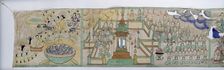 Narrative Scroll: Vessantara Jataka, 1st half 20th century. Creator: Unknown