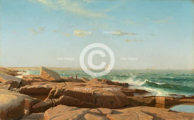 Narragansett Bay, 1864. Creator: William Stanley Haseltine.