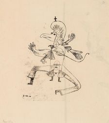 Narretei (Foolishness), 1922. Creator: Klee, Paul (1879-1940)