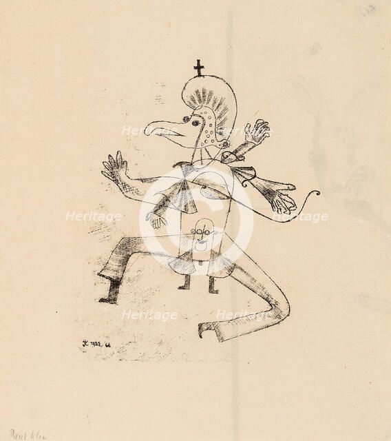 Narretei (Foolishness), 1922. Creator: Klee, Paul (1879-1940).