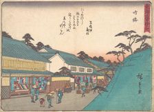 Narumi, ca. 1838., ca. 1838. Creator: Ando Hiroshige