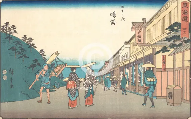 Narumi, ca. 1840., ca. 1840. Creator: Ando Hiroshige.