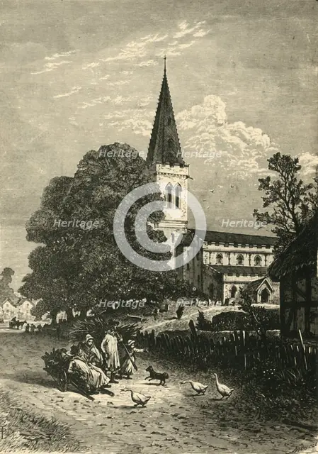 'Naseby Church', 1898. Creator: Unknown.