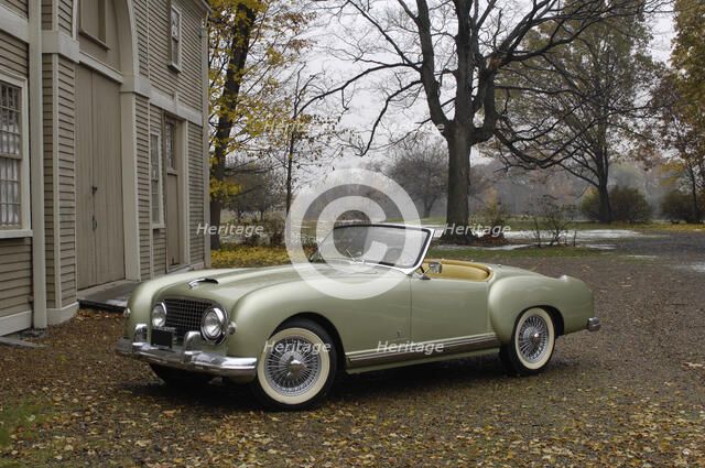 Nash Healey 1953. Artist: Simon Clay.