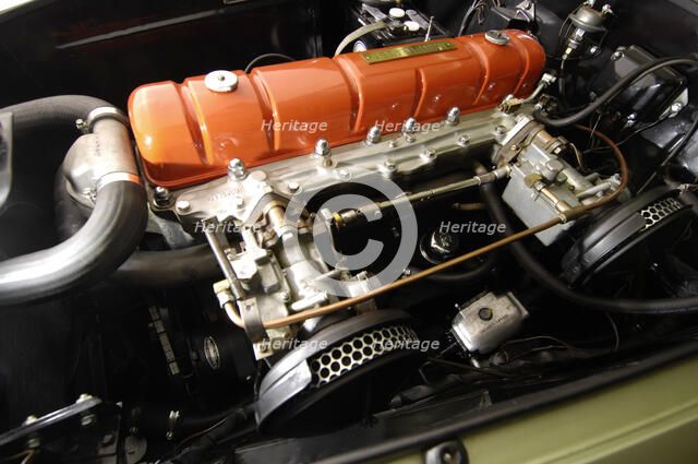 Nash Healey 1953. Artist: Simon Clay.