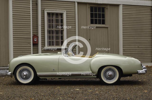 Nash Healey 1953. Artist: Simon Clay.