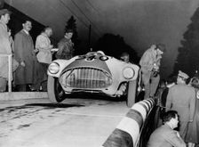 Nash Healey on 1953 Mille Miglia race. Creator: Unknown