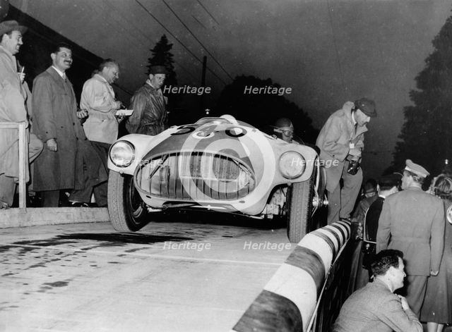Nash Healey on 1953 Mille Miglia race. Creator: Unknown.