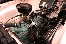 Nash rolltop convertible Marilyn Monroe 1951. Artist: Simon Clay