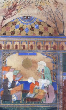 Nasireddin's observatory at Meraga, 1562. Creator: Unknown