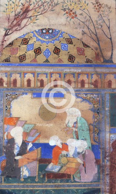 Nasireddin's observatory at Meraga, 1562.  Creator: Unknown.