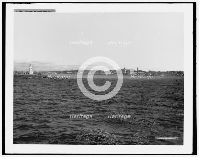 Nassau, Bahama Islands, c1901. Creator: William H. Jackson.