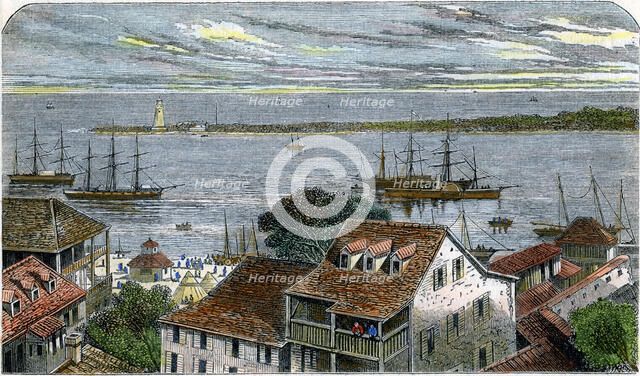 Nassau, Bahamas, c1880. Artist: Unknown