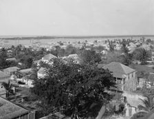 Nassau from the Royal Victoria, Bahama Islands, W.I., between 1900 and 1906. Creator: William H. Jackson