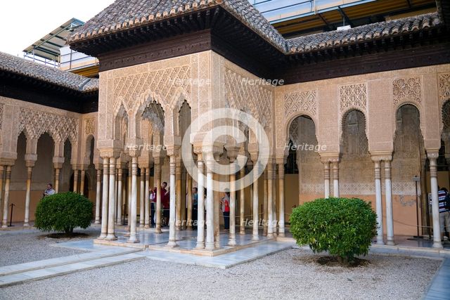 Nasrid Palaces, Alhambra, Granada, Spain, 2007. Creator: Samuel Magal.
