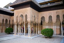 Nasrid Palaces, Alhambra, Granada, Spain, 2007. Creator: Samuel Magal