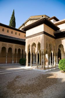 Nasrid Palaces, Alhambra, Granada, Spain, 2007. Creator: Samuel Magal