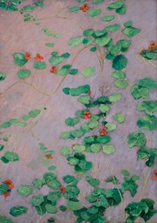 Nasturtiums, c1892. Creator: Caillebotte, Gustave (1848-1894)