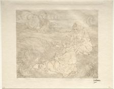 Net Menders, 1899. Creator: Jan Toorop (Dutch, 1858-1928)