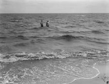 Net fishing on the Gulf of Mexico, Pass Christian, Mississippi, 1937. Creator: Dorothea Lange