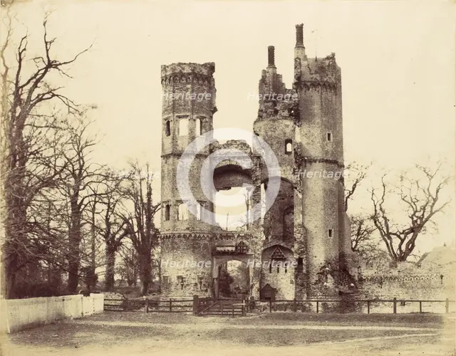 Nether Hall, 1857. Creator: Alfred Capel-Cure.