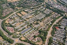 Netherfield housing estate, Milton Keynes, 2018. Creator: Damian Grady