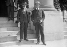 Netherlands Mission To The U.S. - J.E. Van Der Weilen And T.G. Heldring, Secretaries To The..., 1917 Creator: Harris & Ewing