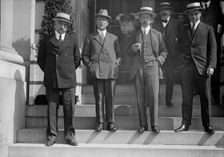 Netherlands Mission To The U.S. - Joost Vollenhoven; A.J. Von Eald; J.B. Von Der Hooven Von..., 1917 Creator: Harris & Ewing