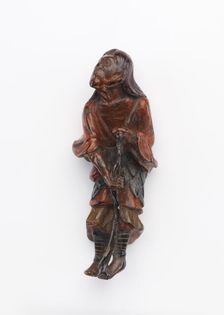 Netsuke: the Rishi Tekkai, Edo period, 18th century. Creator: Shuzan