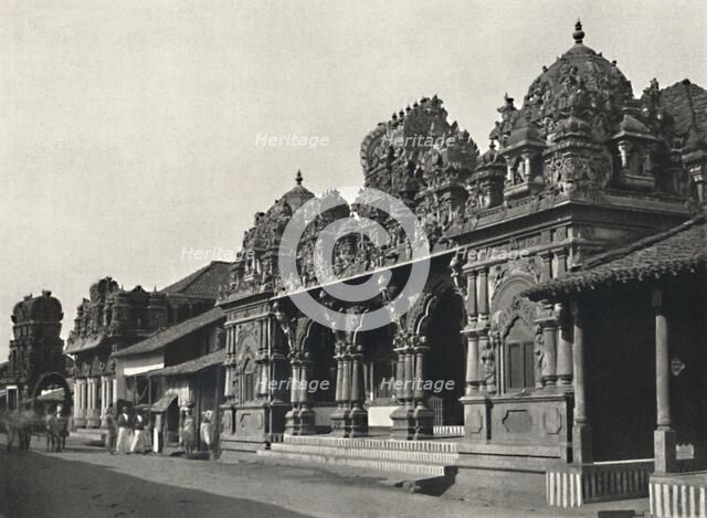 'Neuer Hindutempel Pithat, Colombo', 1926. Artist: Unknown.