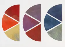 Neuf éléments de cercle chromatique, 1922-1933