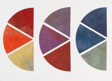 Neuf éléments de cercle chromatique, 1922-1933