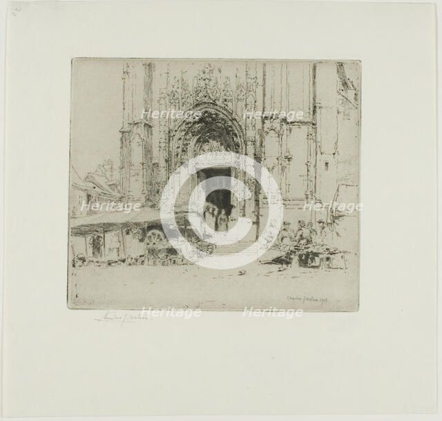 Neufchatel en Bray, 1905. Creator: Charles John Watson.