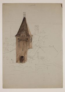 Neufchatel, Switzerland, 1841. Creator: Thomas Cole