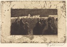 Neuilly Fair (La Foire de Neuilly), 1885. Creator: Paul Albert Besnard