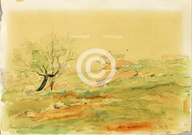 Neutakonkanut, 1891. Creator: Edward Mitchell Bannister.