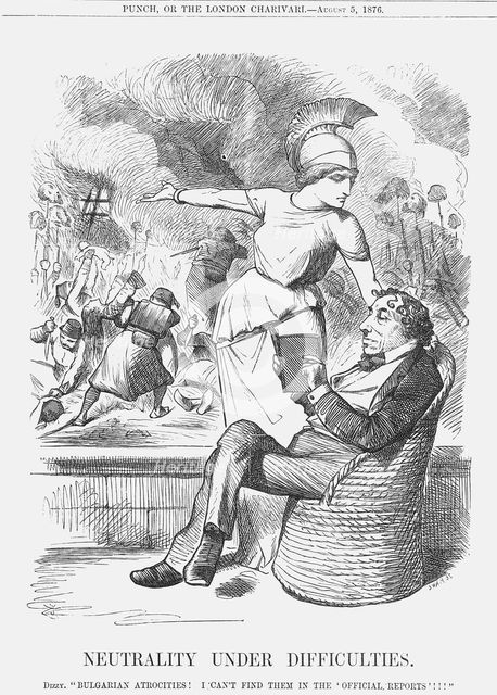 'Neutrality Under Difficulties', 1876. Creator: Joseph Swain.