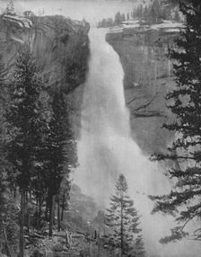 Nevada Fall in the Yosemite Valley 19th century