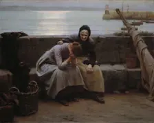 Never Morning Wore to Evening but Some Heart Did Break, 1894. Creator: Walter Langley