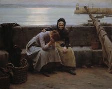 Never Morning Wore to Evening but Some Heart Did Break, 1894. Creator: Walter Langley