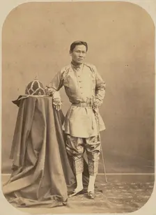 Neveu du 1st Ambassade Siam, 1860-1861. Creator: Nadar
