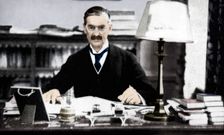 Neville Chamberlain (1869-1940), British prime minister, c1930s (1936)