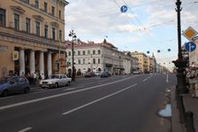 Nevsky Prospect, St Petersburg, Russia, 2011. Creator: Sheldon Marshall