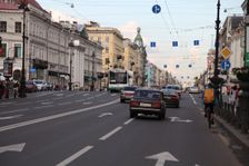 Nevsky Prospect, St Petersburg, Russia, 2011. Creator: Sheldon Marshall