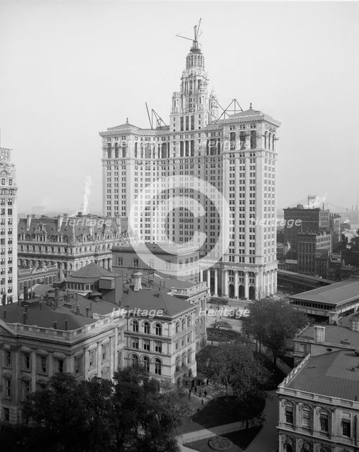 New Municipal Building, New York City, c.between 1910 and 1920. Creator: Unknown.