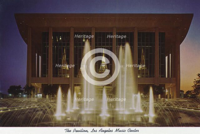 New Music Center, Los Angeles, California, USA, 1970. Artist: Unknown