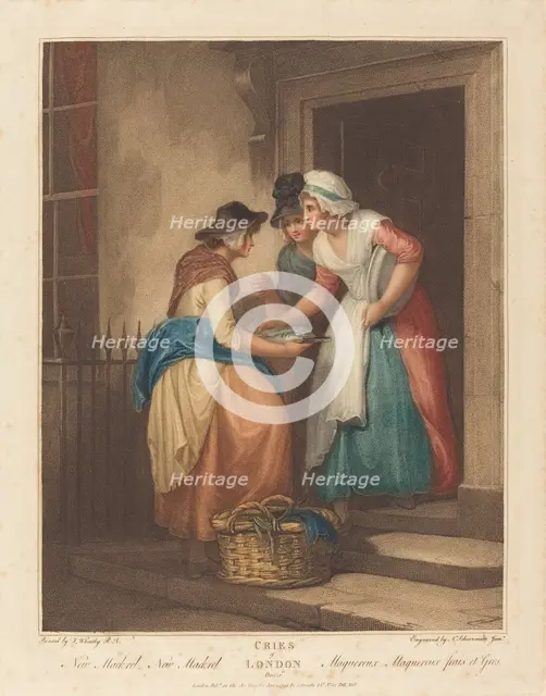 New Mack'rel, 1795. Creator: Niccolò Schiavonetti.