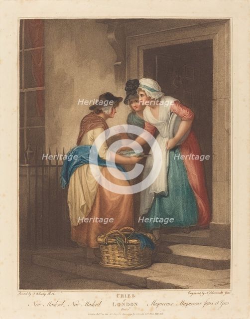 New Mack'rel, 1795. Creator: Niccolò Schiavonetti.