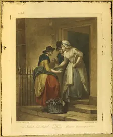 New Mack'rel, New Mackrel, Plate 5 from The Cries of London, 1795. Creator: Unknown